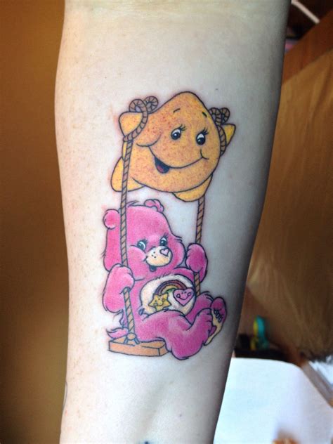 My Care Bear Tattoo Care Bear Tattoos Twin Tattoos Cute Tattoos