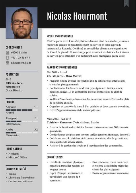 Mod Le Cv Simple Exemples Classiques En Pdf Word