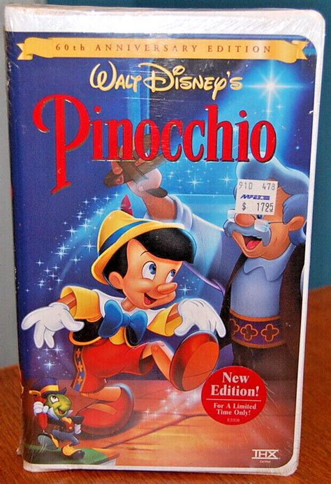 Pinocchio Vhs 1999