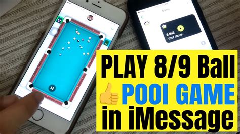 Fun games that are exclusive to imessage. How to play 8 Ball Pool or 9 Ball Pool Game in iMessage ...