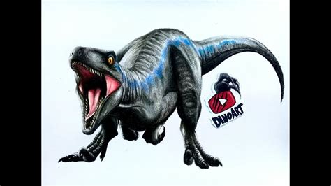 Detalle 22 Imagen Dibujos De Blue De Jurassic World Thptnganamst Edu Vn