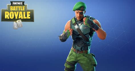 Garrison Fortnite Battle Royale Skin Soldier Outfit