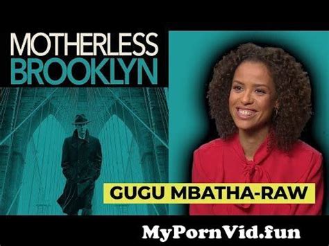 Motherless Brooklyn Gugu Mbatha Raw Talks Love Of New York And