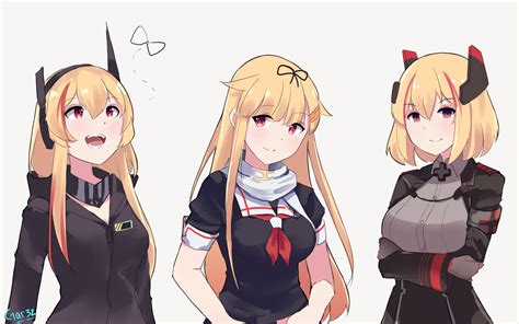 yuudachi yuudachi kai ni m4 sopmod ii and roon kantai collection and 2 more drawn by gar32