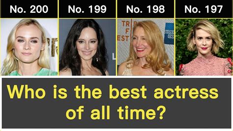 Top 200 The Best Actresses In Film History Who Is The Best Actor Of
