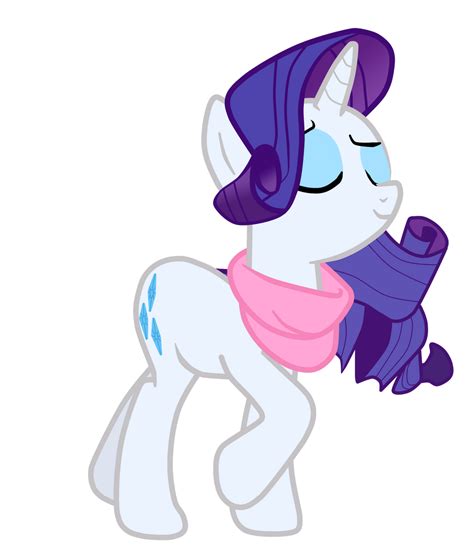 Rarity With Scarf Vector By Ldinos On Deviantart