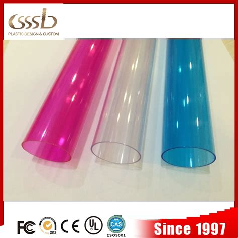 Crystal Clear Acrylic Pc Pmma Pipe For Display Buy Clear Hollow