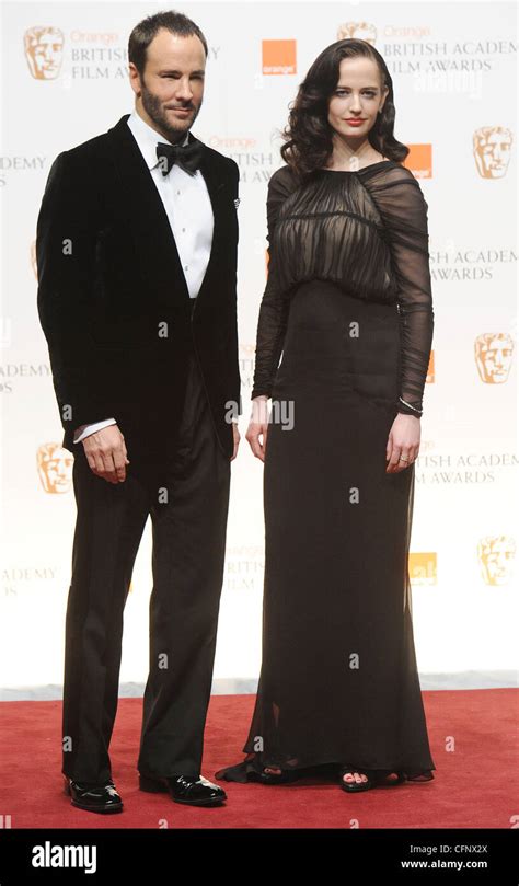 tom ford and eva green orange british academy film awards baftas held at the royal opera house