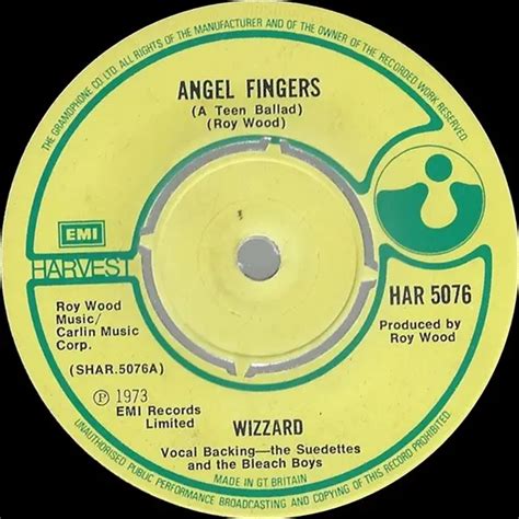Album Angel Fingers A Teen Ballad Von Wizzard Auf Cdandlp