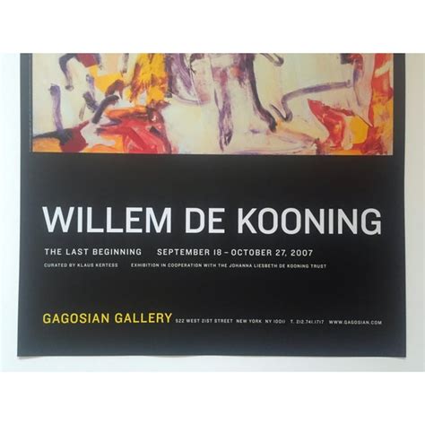 Willem De Kooning Rare Lmtd Edtn Abstract Expressionist Lithograph