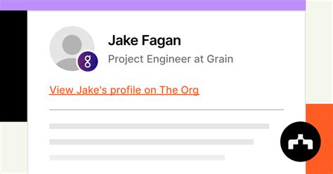 Jake Fagan Project Engineer At Grain The Org
