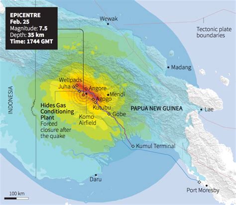 Aftermath Of Papua New Guineas Earthquake