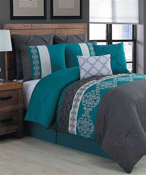 Look At This Teal Alessandra Eight Piece Comforter Set On Zulily Today