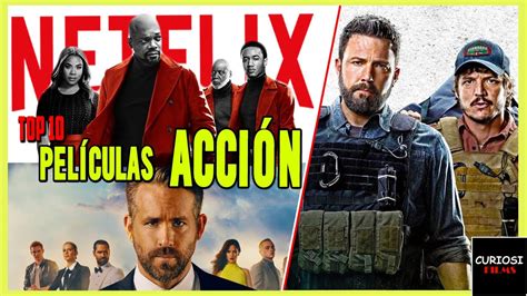 MEJORES Películas de ACCIÓN en Netflix 2020 con Tráilers
