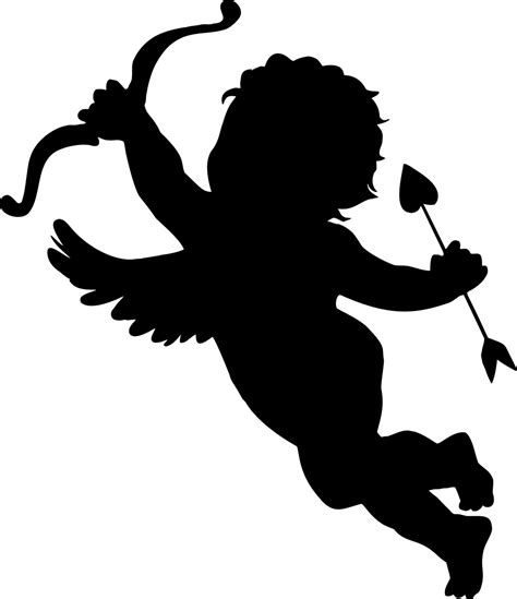 Angel Silhouette Clip Art Free At Getdrawings Free Download