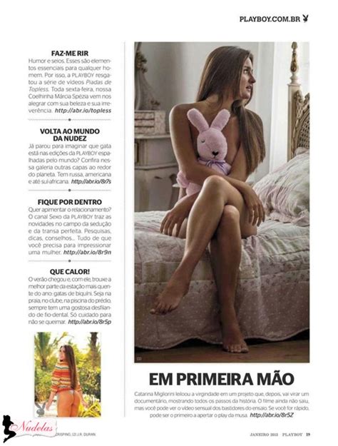 Catarina Migliorini Revista Playboy