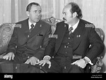 USSR foreign minister Andrei Gromyko left and the Cuban foreign Stock ...