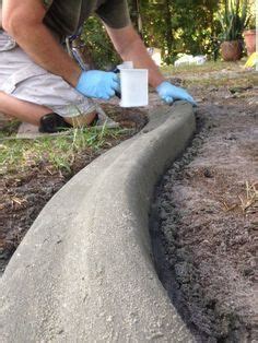 Here are things to consider when choosing. Custom concrete curbing edging landscaping do it yourself in 2020 | Landscape boarders ...
