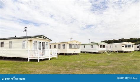Static Caravan Holiday Park Editorial Stock Image Image Of Vacation
