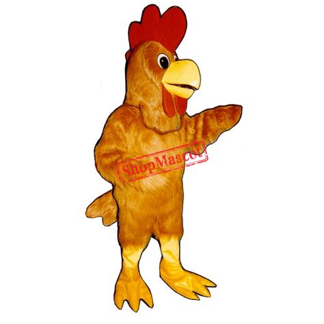 Rusty Rooster Chicken Mascot Costume