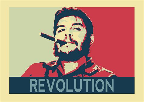 Che Guevara Revolution Digital Art By Twan Urselmann