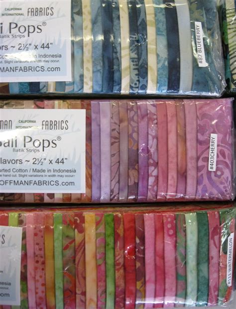 The Calico House Blog Sneak Peak Of The New Bali Pops From Hoffman Fabrics
