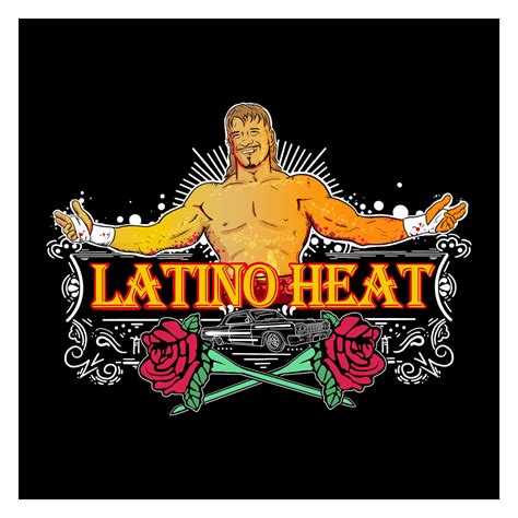 Download Eddie Guerrero Latino Heat And Roses Fanart Wallpaper