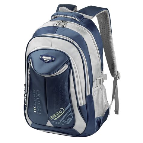 Vbiger Unisex School Backpack Large Capacity Student Shoulders Bag