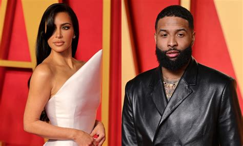 Kim Kardashian Seen Touching Odell Beckham Jr At Oscars Party