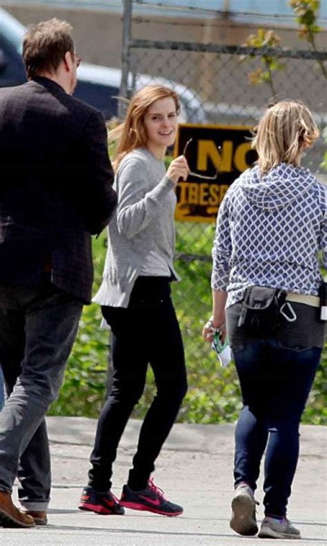 Emma Watson Regression Movie Set Photos Toronto May 2015