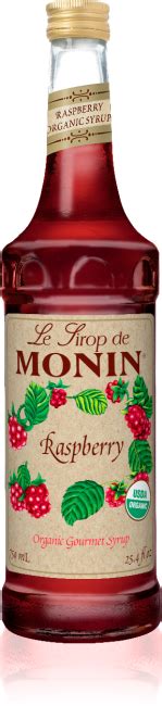 Organic Raspberry Syrup Monin