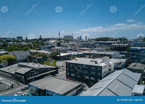 Auckland Skyline From Newmarket Editorial Image Image Of Building