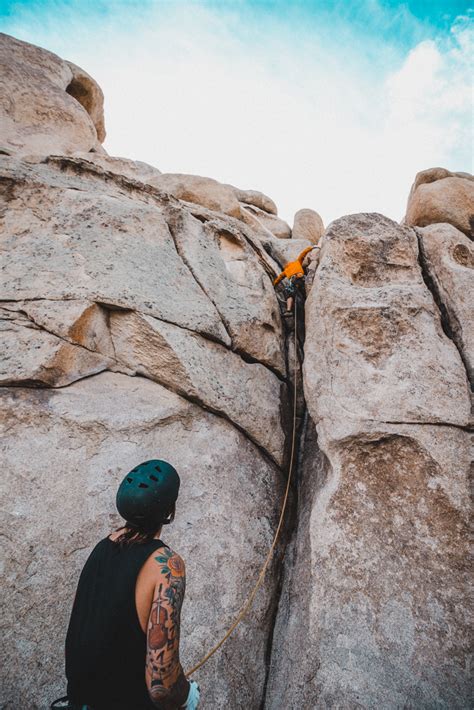Joshua Tree Rock Climbing 4 The Sweetest Way