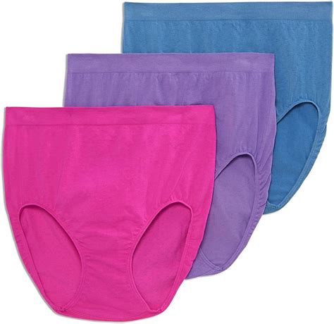 Jockey Womens Underwear Seamfree Breathe Brief 3 Pack At Amazon