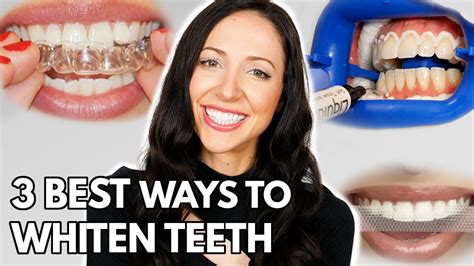 3 Best Ways To Whiten Teeth Dental Hygienist Explains Youtube