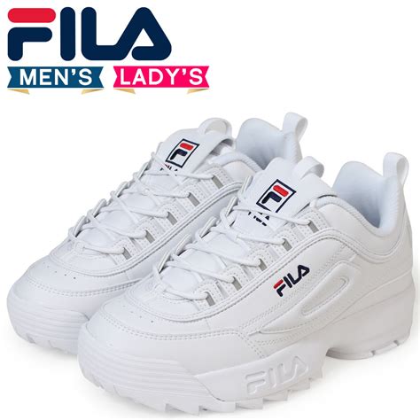 New arrivals, limited edition & up to 60% off outlet. 【楽天市場】FILA フィラ ディスラプター2 スニーカー メンズ レディース DISRUPTOR 2 ホワイト 白 ...