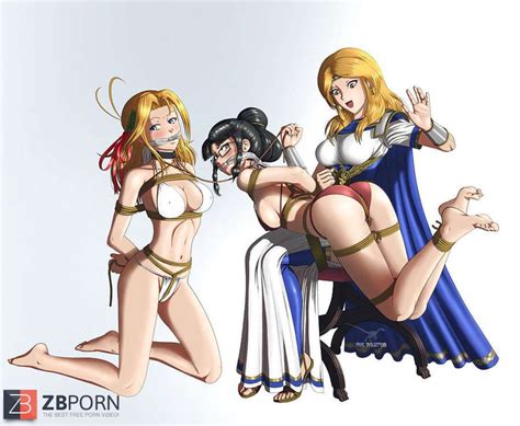 Sexy Hentai And Immense Jug Girls In Restrain Bondage By Reptileye ZB