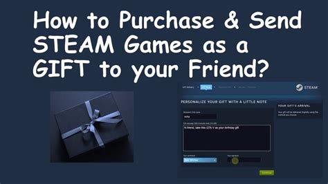 Send an amazon birthday gift. How to Purchase & Send STEAM Games as a GIFT to your ...