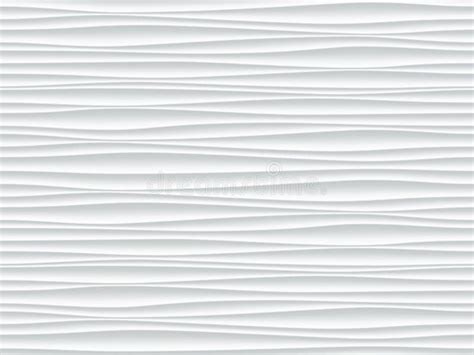 White Wave Pattern Vector Abstract 3d Background Stock Vector