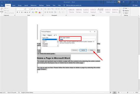 How To Delete A Page In Microsoft Word