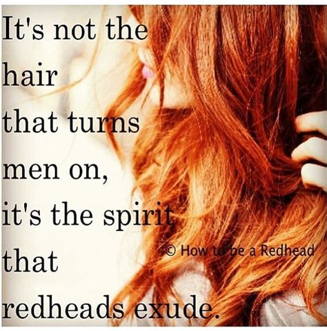 The Red Hair Is The Beacon That Brings Men To These
