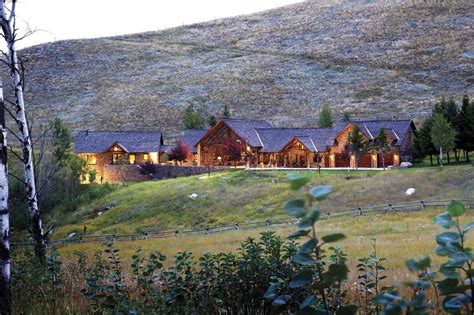 This 15 Million Montana Ranch Is Built For Parties Montana Mountains