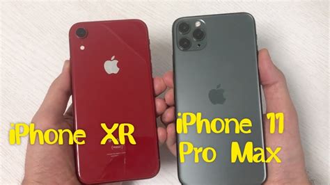 Сравнение Iphone Xr и Iphone 11 Pro Max Speed Test Youtube