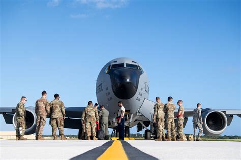 Dvids Images Kc 135 Stratotanker Refuels Fighter Aircraft During