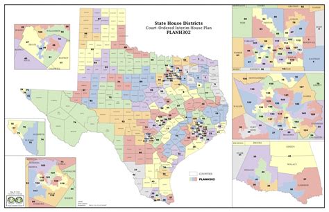 Texas House Of Representatives Redistricting Texas State Representatives District Map Free