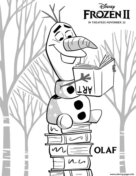 You might also be interested in coloring pages from the frozen category. Frozen 2 Olaf Coloring Pages Printable
