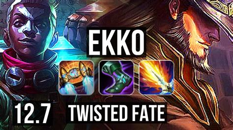 Ekko Vs Twisted Fate Mid M Mastery Games