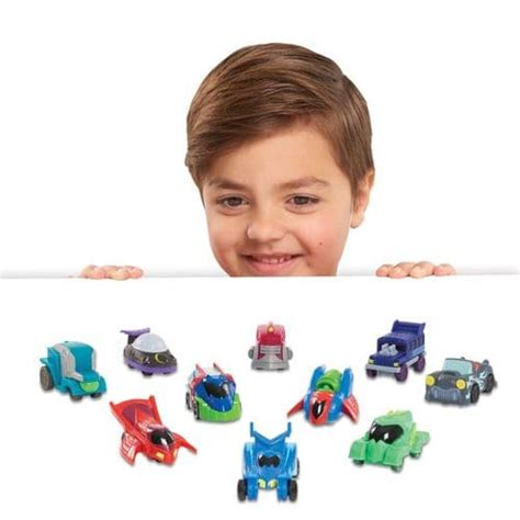 Pj Masks Night Time Micros Deluxe Vehicle Set