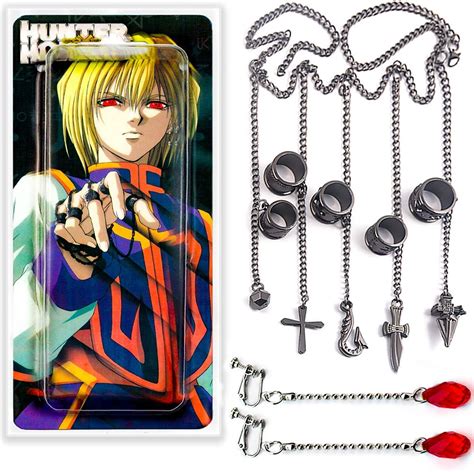 Kurapika Chains And Earrings Anime Cosplay Hunter X Hunter Free