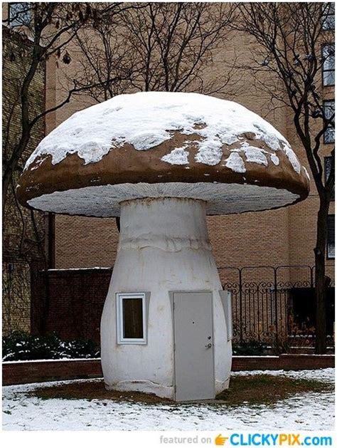 17 Cool Mushroom Houses Clicky Pix Architecture Unusual Homes